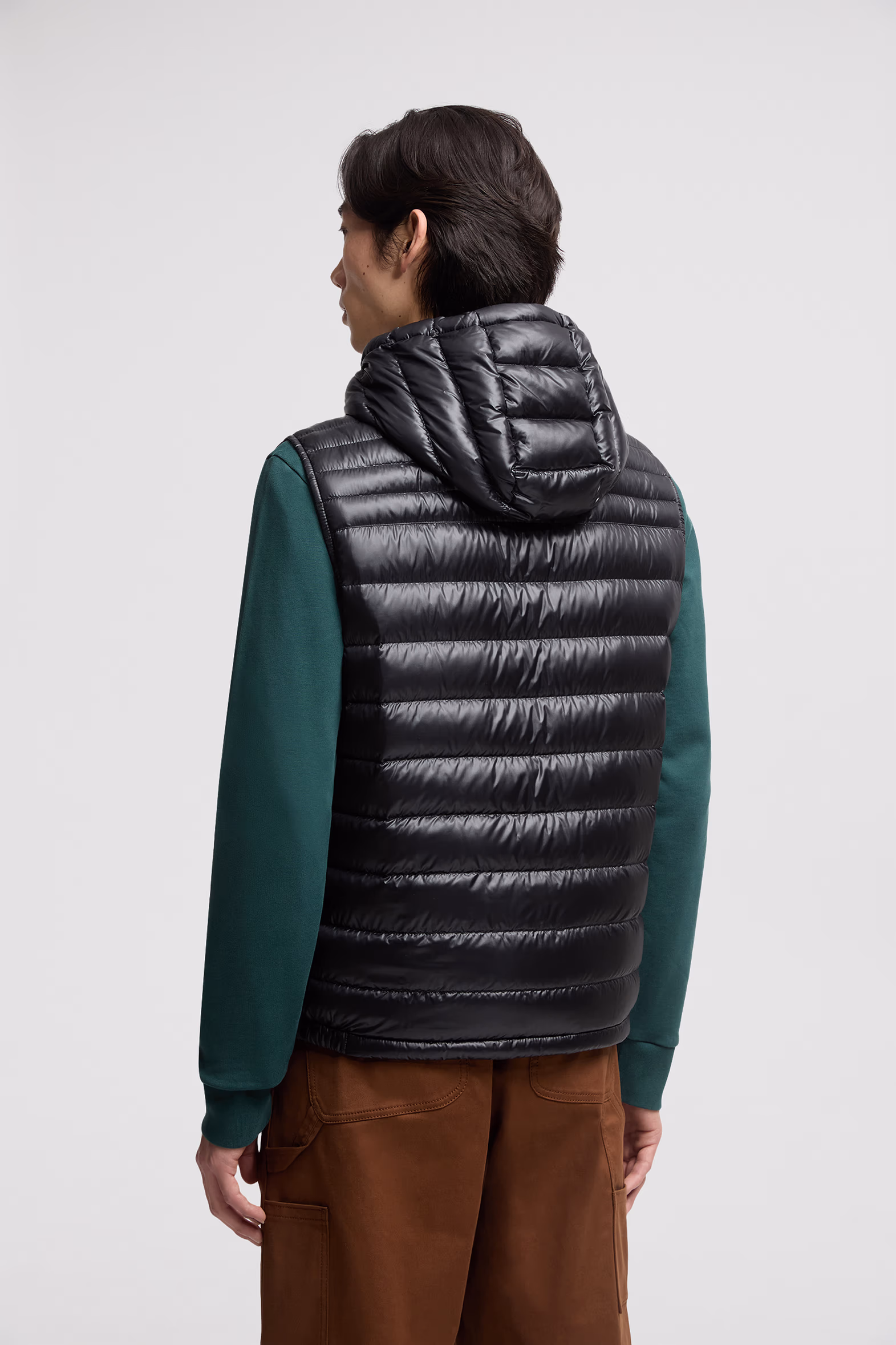 Orant Hooded Down Vest Men Black Moncler 5